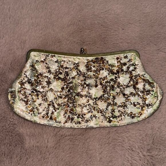 1950s Vintage Beaded Evening Bag by Caron of Houston in Excellent Condition - Picture 1 of 8